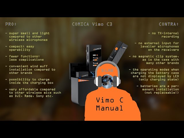 🔴 COMICA Vimo C (C3) Manual 👉 ULTIMATE LONG TERM-Review 🎙️✅