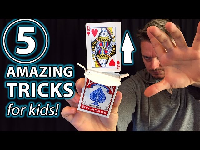 5 Awesome Magic Tricks for Anyone!!