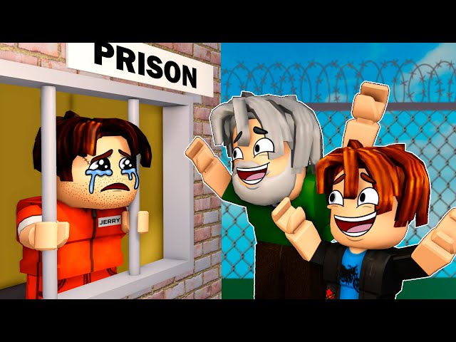 FELON DAD 😎⛓️ | ep 1 - He got out of prison (funny animation in roblox)