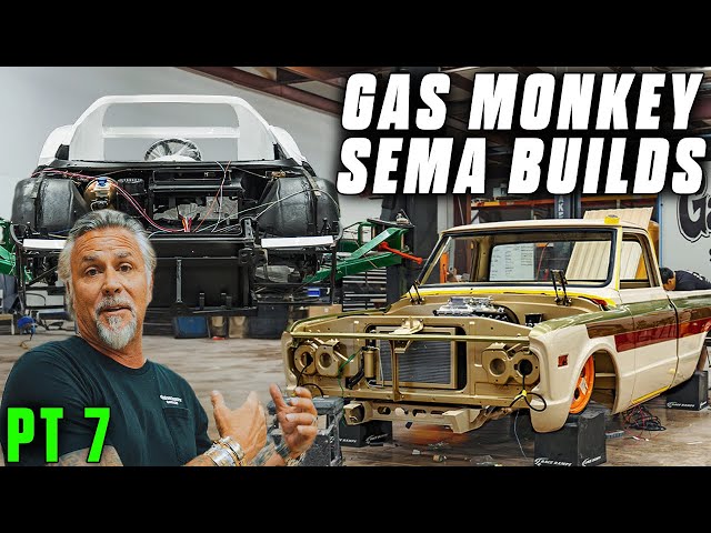 THE SEMA BUILD CRUNCH IS REAL | PT 7 - GAS MONKEY