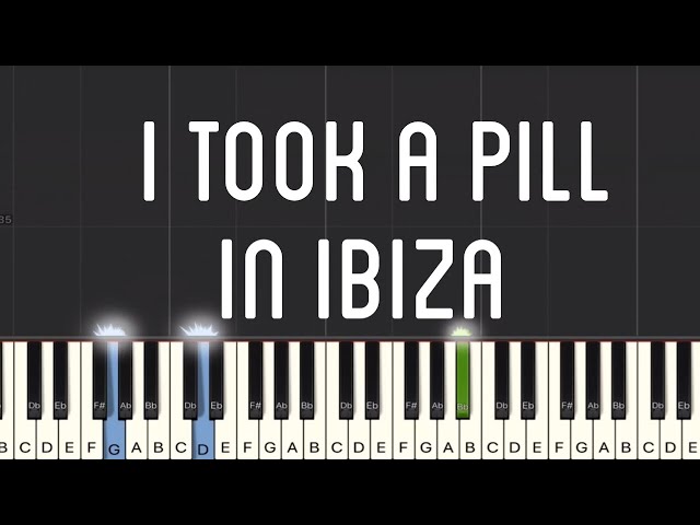 Mike Posner - I Took A Pill In Ibiza Piano Tutorial | Medium