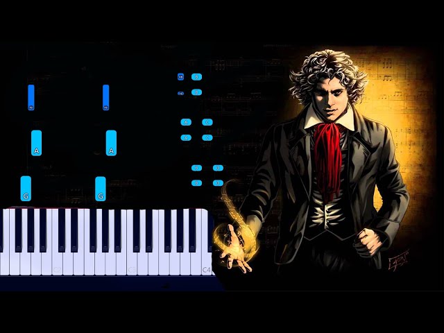 Beethoven - Marmotte (La Marmotte) Piano Tutorial