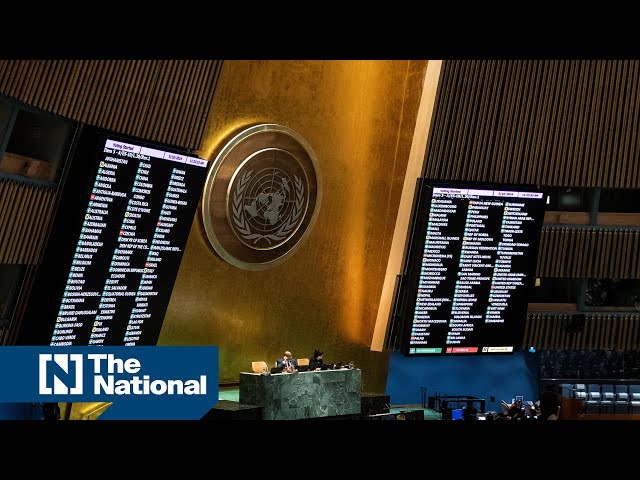 UN General Assembly votes in favour of full Palestinian membership