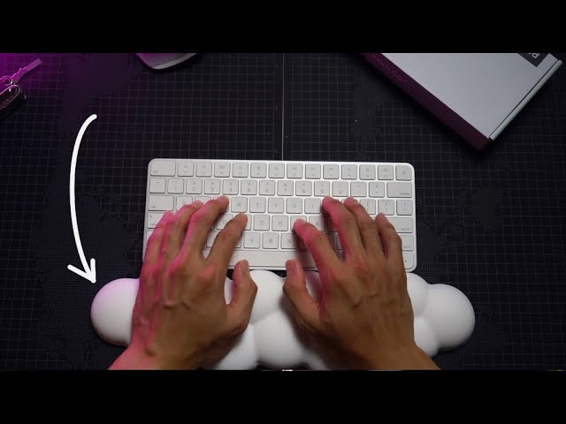 Cloud Keyboard Wrist Rest | ASMR Unboxing