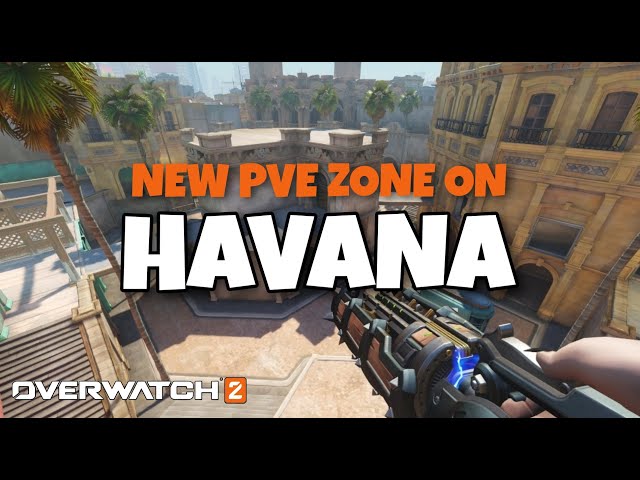 A new PvE zone on Havana in OVERWATCH 2!