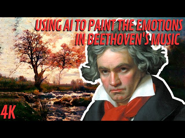 Using CUSTOM AI to paint Beethoven's Fur Elise's emotions