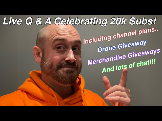 Live Q & A - 20k Subscribers Giveaway - 31.1.23