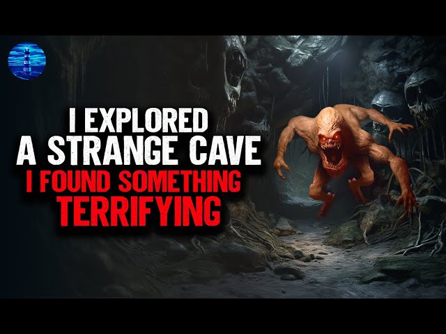 I explored a STRANGE cave. I found something TERRIFYING.