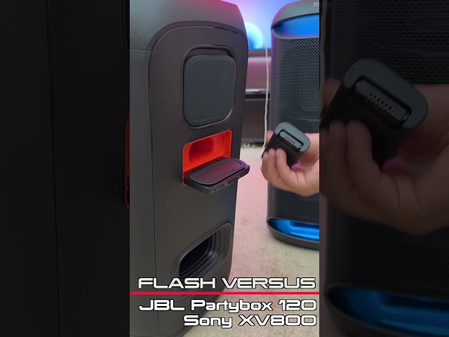 Flash Versus - JBL Partybox 120 VS Sony XV500