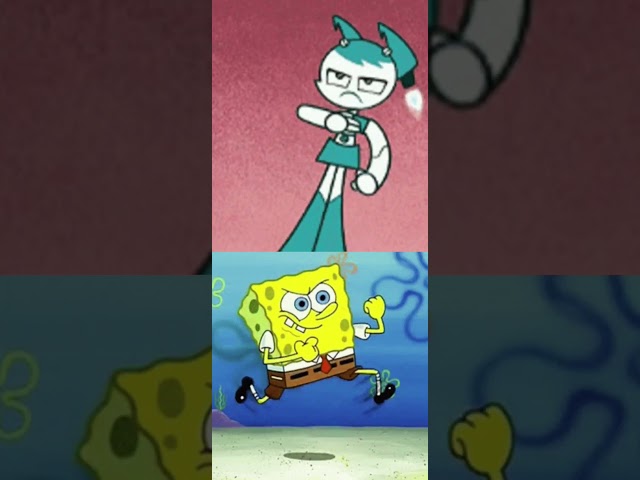 Jenny Wakemen vs Spongebob #mylifeasateenagerobot #vs #spongebobsquarepants