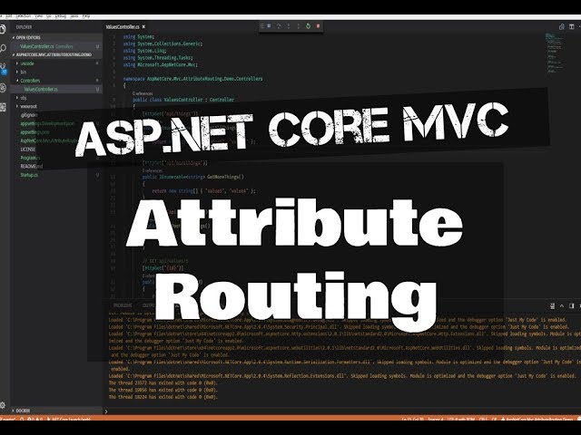 ASP.NET Core MVC Attribute Routing