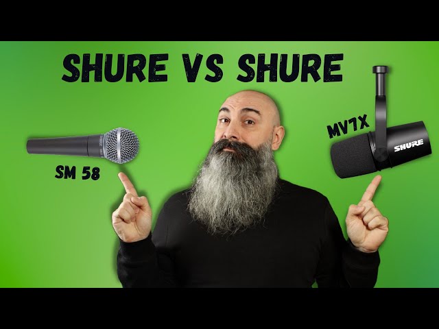Shure MV7X Vs Shure SM58: Which Of The Two Microphones To Podcast?