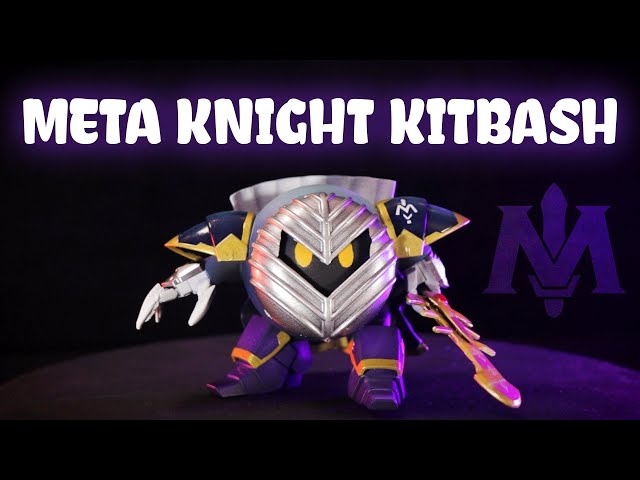 Making a Meta Knight Kitbash from Junk and Gunpla with @BillMakingStuff