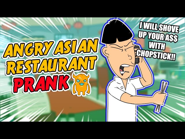 Angry Asian Restaurant Prank Call (ORIGINAL) - Ownage Pranks