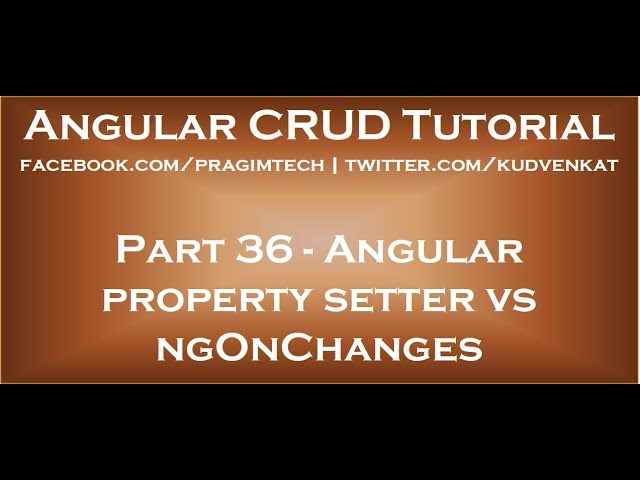 Angular property setter vs ngonchanges