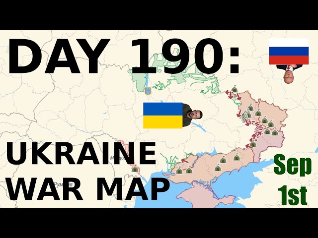 Day 190: Ukraine War Map
