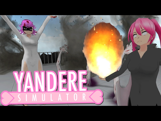 TORNADO HANDS DEMON VS FLAMING BLADE HAIR | Yandere Simulator