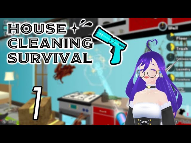Vivian.exe cleans house (House Cleaning Survival #1)