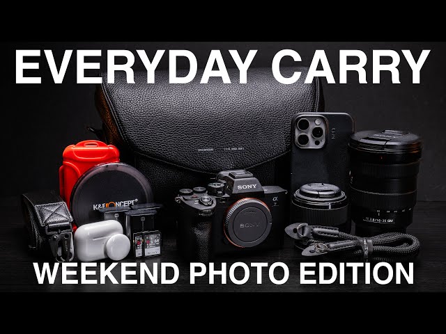My Minimalist & Stylish Weekend EDC Photography Camera Carry | Grams28 172 Camera Sling