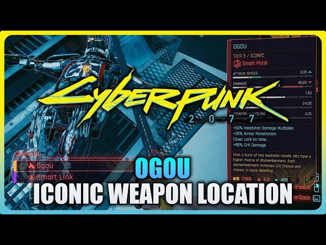 Cyberpunk 2077 Phantom Liberty - How to get Ogou Iconic Weapon Location