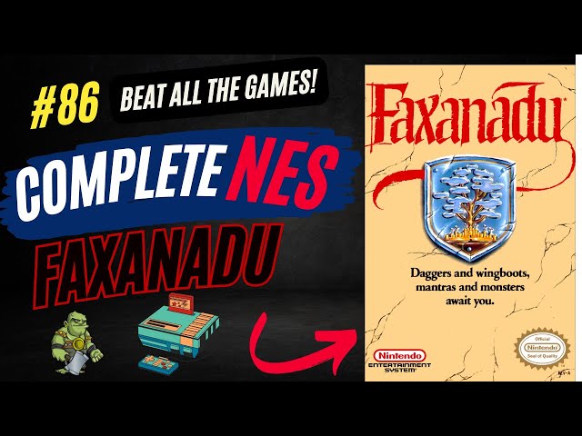 CompleteNES  86: Faxanadu Part 1 Playthough