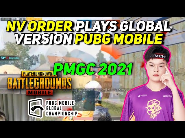 NOVA ORDER is TOO FAST for GLOBAL Players PMGC 2021 🥵 Order Plays Global Version PUBG Mobile