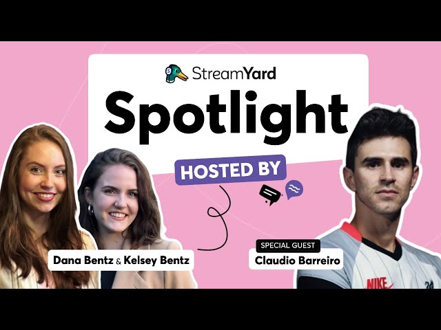 StreamYard Spotlight: Using StreamYard To Get The Sports Message Out To The World
