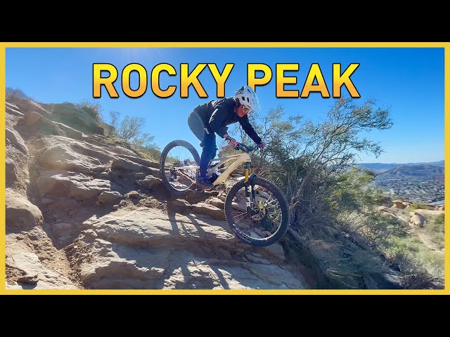 Braving Rocky Peak in the Wind with @HeatherMunive