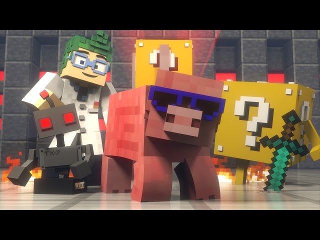 Swag Pig Adventures Ep. 2: Lucky Block MAYHEM! (Minecraft Animation)