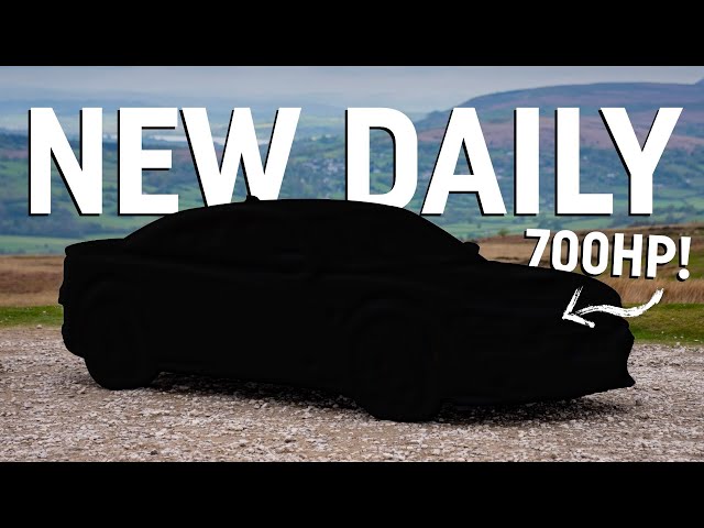 This is our new 700+hp supercharged V8 daily!