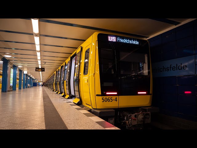 IK20 Unit 5065 in Passenger Service - U-Bahn Berlin