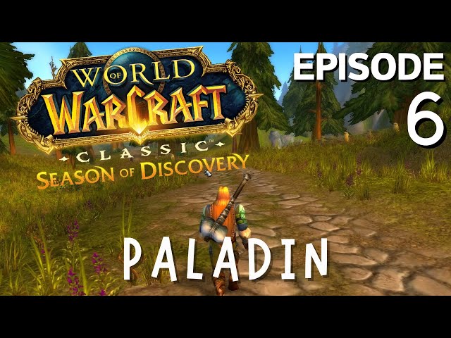 Let's Play World of Warcraft Classic - Relaxing Gameplay - Human Paladin - Part 6