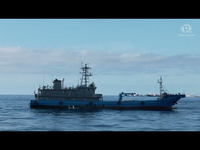 The BRP Melchora Aquino joins November 10 resupply mission to Ayungin Shoal