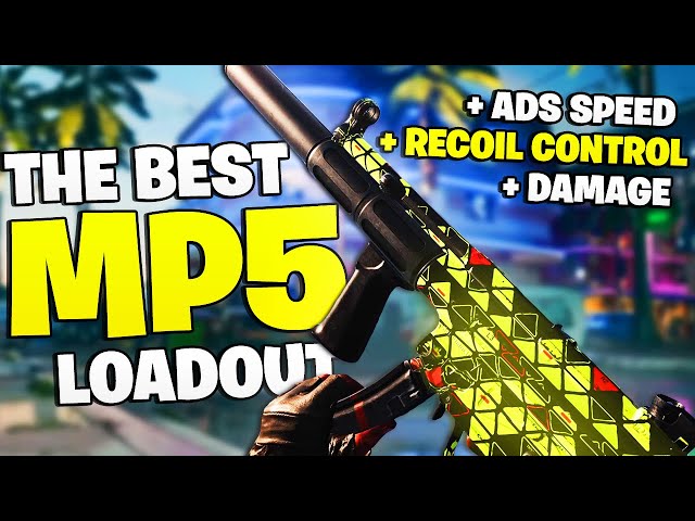 BEST MP5 Loadout (Cold War Guide) - MAX LEVEL MP5 Class is BROKE.....