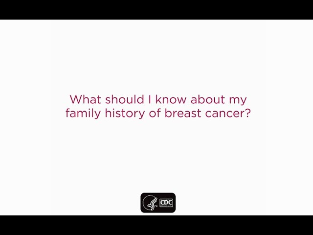 What Should I Know About My Family History of Breast Cancer?