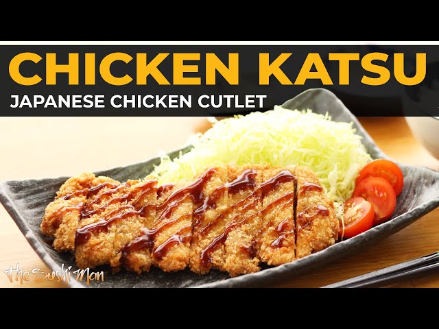 How to Make CHICKEN KATSU at Home (Simple Recipe) with The Sushi Man