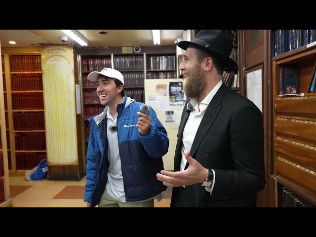 "Digging Deeper" with Tyler Oliveira at 770 Chabad World HQ