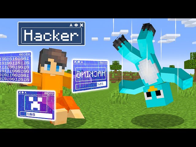 I Used HACKS to PRANK My Little Brother in Minecraft