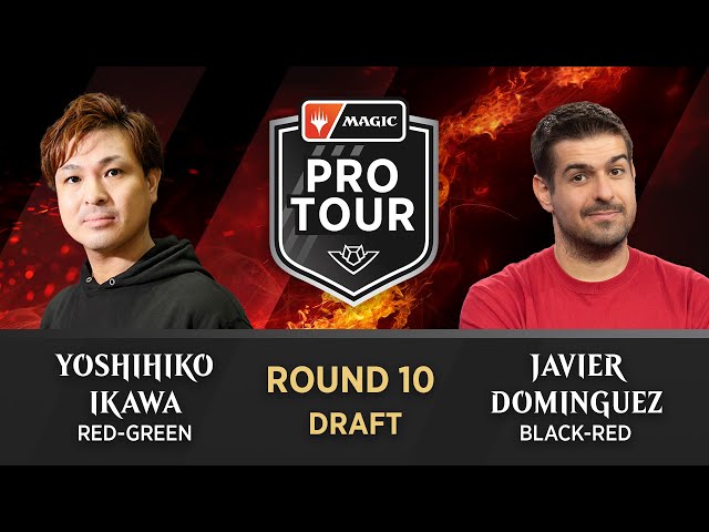 Yoshihiko Ikawa vs. Javier Dominguez | Round 10 | #PTThunder