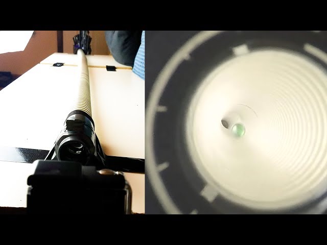 Inside My Dyson Vacuum Hose w/ GoPro in Slow Motion -