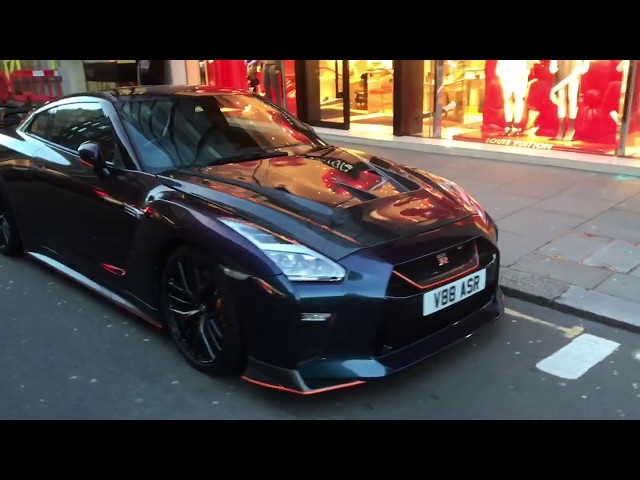 Nissan GT-R Sports Cars In London | Sound + Acceleration | Supercars Of London | Watch Da Kargo