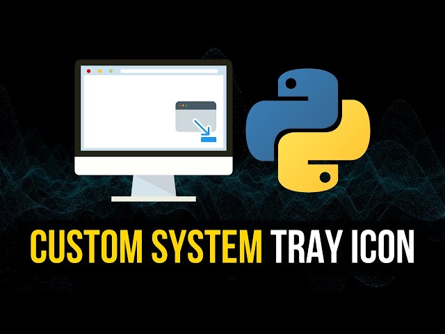 System Tray Icon in Python