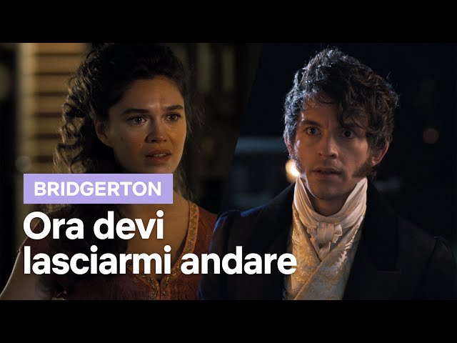 Devi LASCIARMI andare: la risposta di Siena ad Anthony in Bridgerton | Netflix Italia