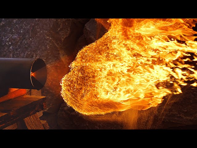 Diesel / Waste-Oil Burner  for a Foundry Furnace