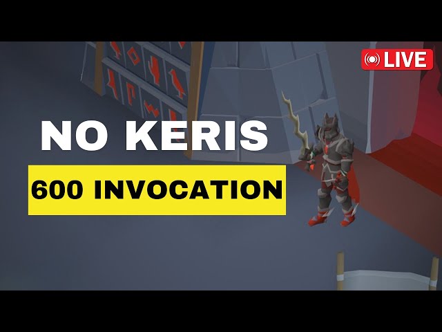 🔴 no keris 600 invocation