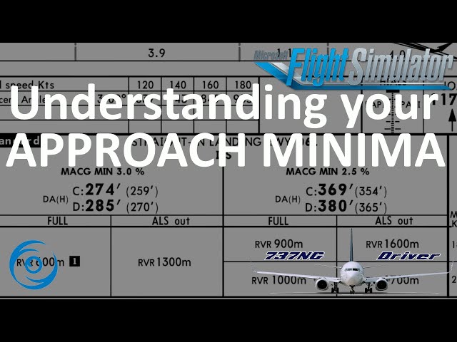 Understanding your APPROACH MINIMA | Real 737 Pilot