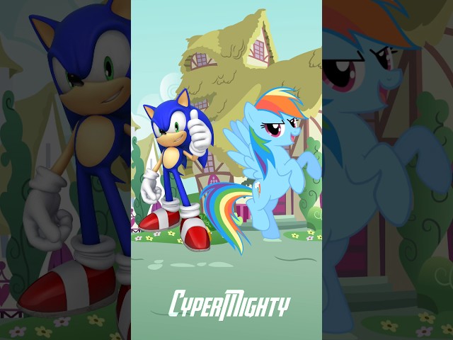 Sonic Vs My Little Pony Universe | #viral #shorts