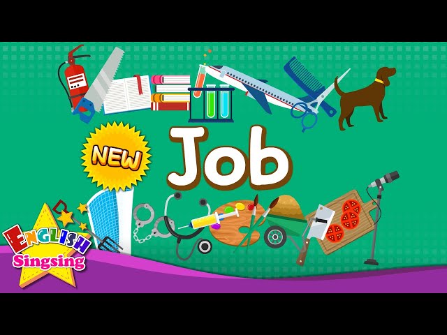 Kids vocabulary - [NEW] Job - Let's learn about job - Learn English for kids