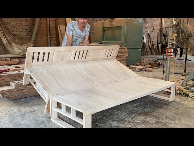 How To Build A Smart Chair Combination With Bed - Design Ideas Woodworking Project Smart Furniture