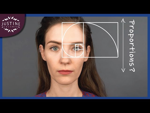 The perfect eyebrows for your face shape (based on the golden ratio) ǀ Justine Leconte